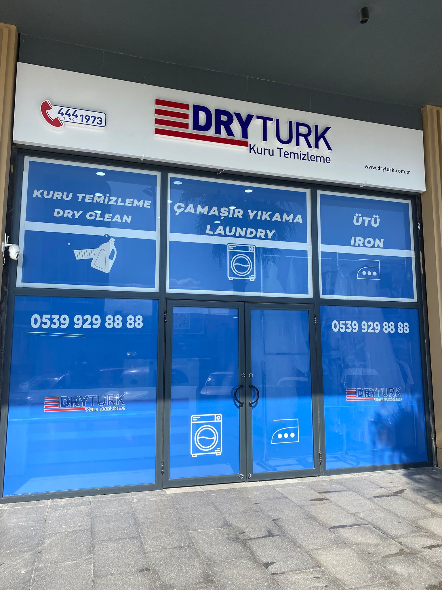 Bornova kuru temizleme makine parkuru